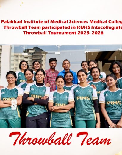 PIMS Throwball Team Participates in KUHS Intercollegiate Throwball Tournament 2025–2026