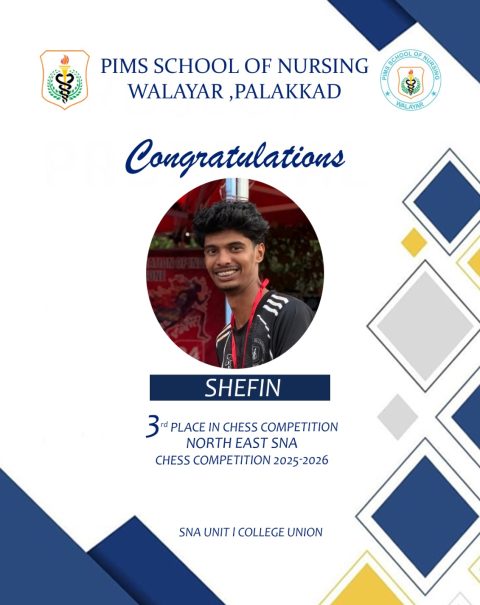 Shefin Wins 3rd Place in Chess Competition – Northeast SNA 2025–2026